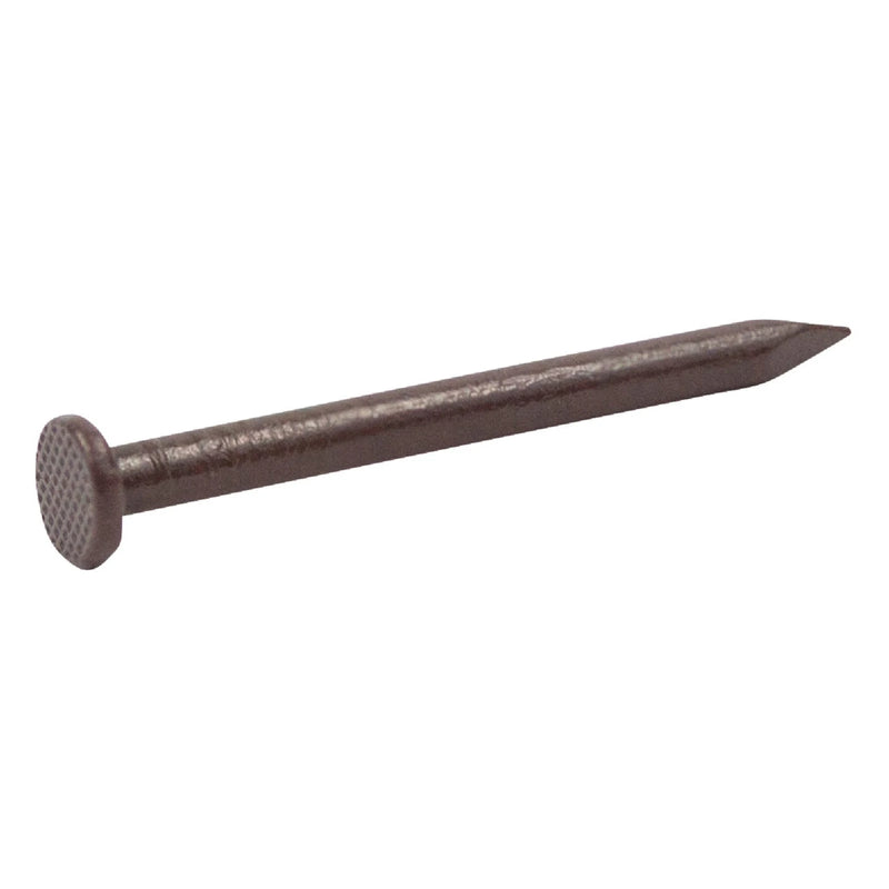 1-1/4 in. Brown Aluminum Trim Nails, 4 oz