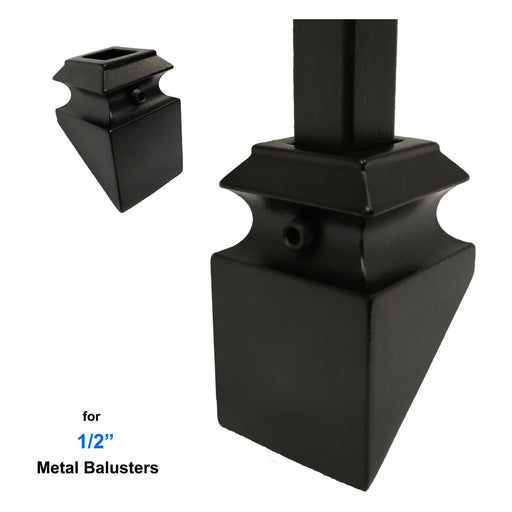 1/2 in. Square Baluster Shoe, Rake