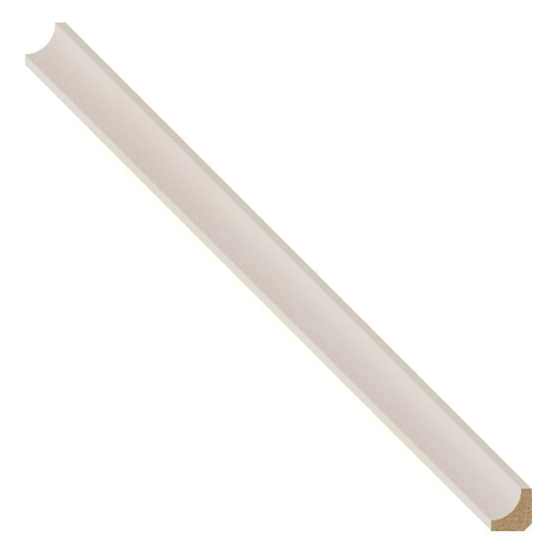 11/16 in. x 11/16 in. x 8 ft. Primed Cove Moulding (#25)