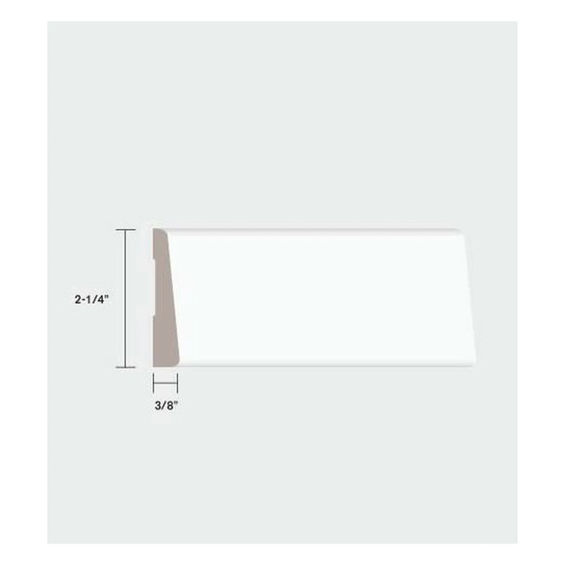 11/16 in. x 2-1/4 in. x 7 ft. Primed Pine Casing, #OW327