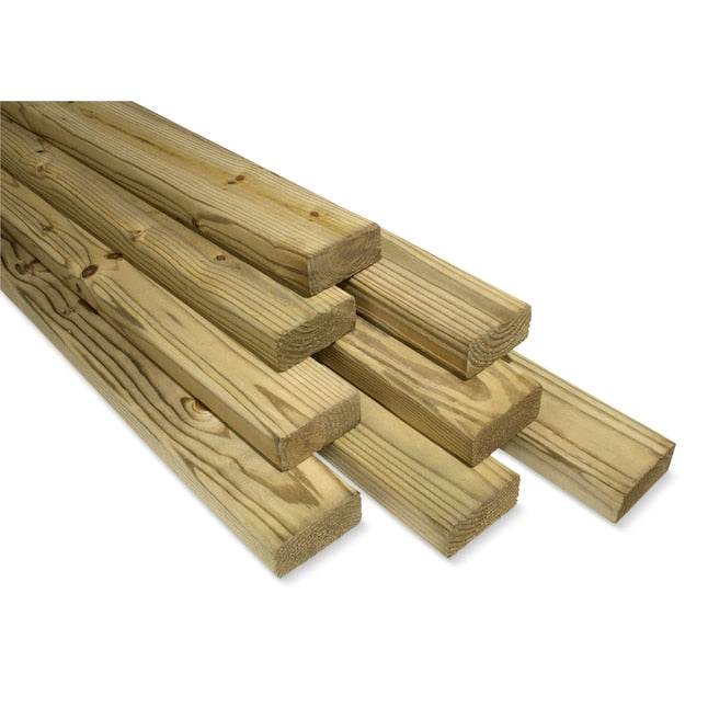 2 in. x 4 in. x 10 ft. Pressure Treated Lumber