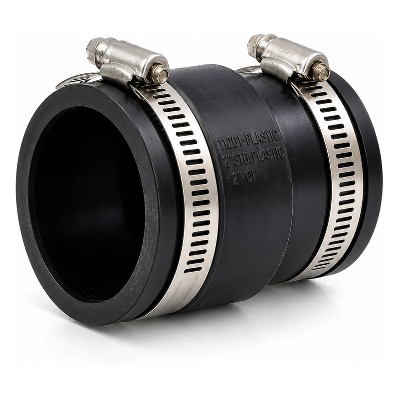 2 in. x 2 in. Flexible Rubber Coupling