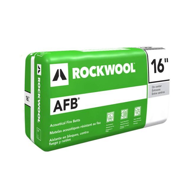 Rockwool AFB 绝缘棉 – 3" x 16" (85.33 平方英尺)