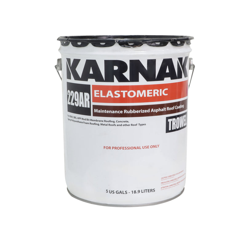 Karnak 229AR 弹性橡胶沥青屋面涂料 – 5 加仑