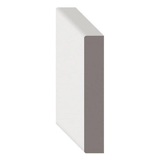 26 in. x 80 in. x 1-3/8 in. Primed MDF Flat Solid Core Door