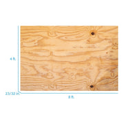 3/4 in. CDX Teco Plywood - 4 x 8 ft sheet dimensions