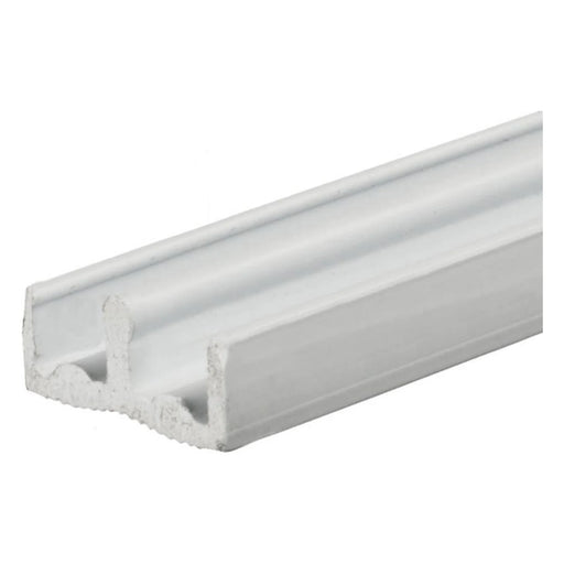 3/4 in. x 12 ft. Aluminum Sliding Door Track Set, Mill Finish