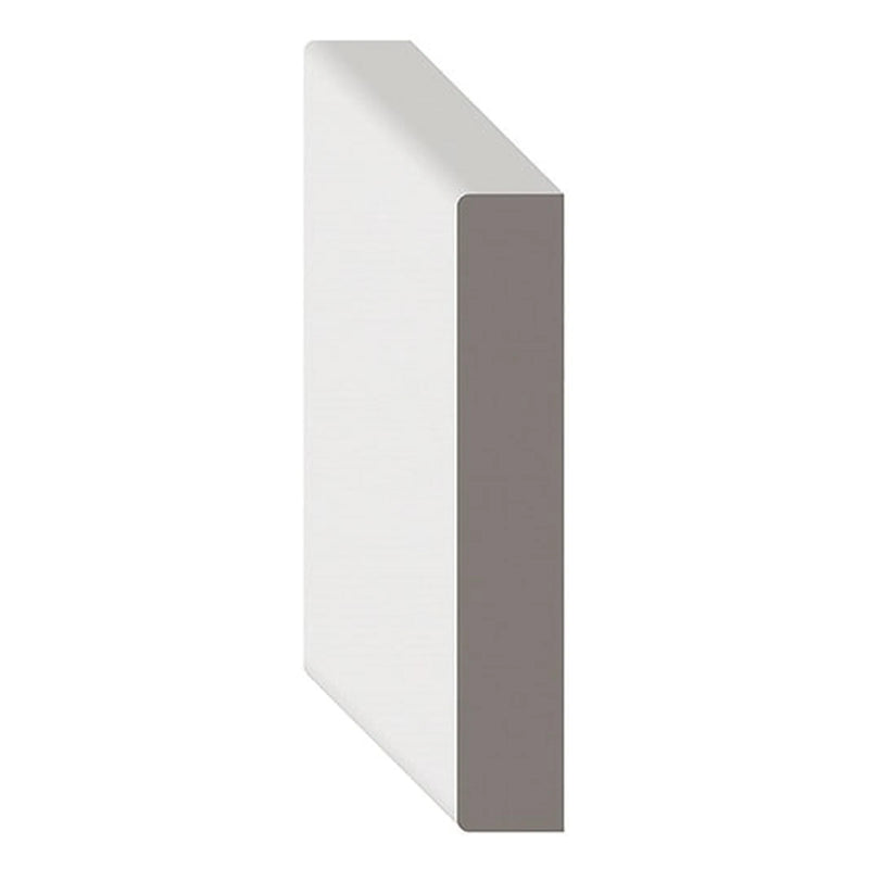 36 in. x 80 in. x 1-3/8 in. Primed MDF Flat Solid Core Door