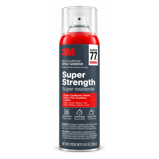 3M Super 77 Multi-Surface Spray Adhesive, 14 oz.