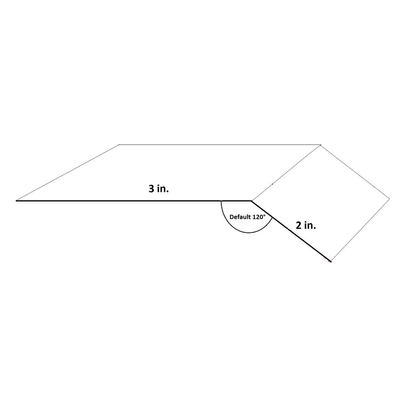 4 in. Aluminum Roof Flashing