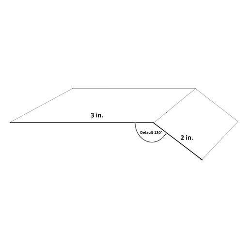 4 in. Aluminum Roof Flashing