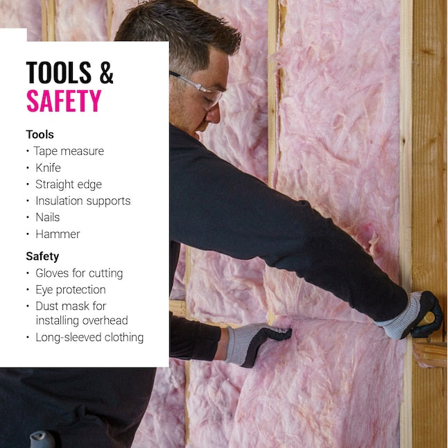 R19 Kraft-Faced Insulation – 15" x 93" (77.50 sq ft) – Owens Corning