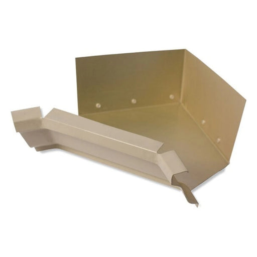 5 in. x 10 ft. K-Style Aluminum Gutter, 0.027 in., White