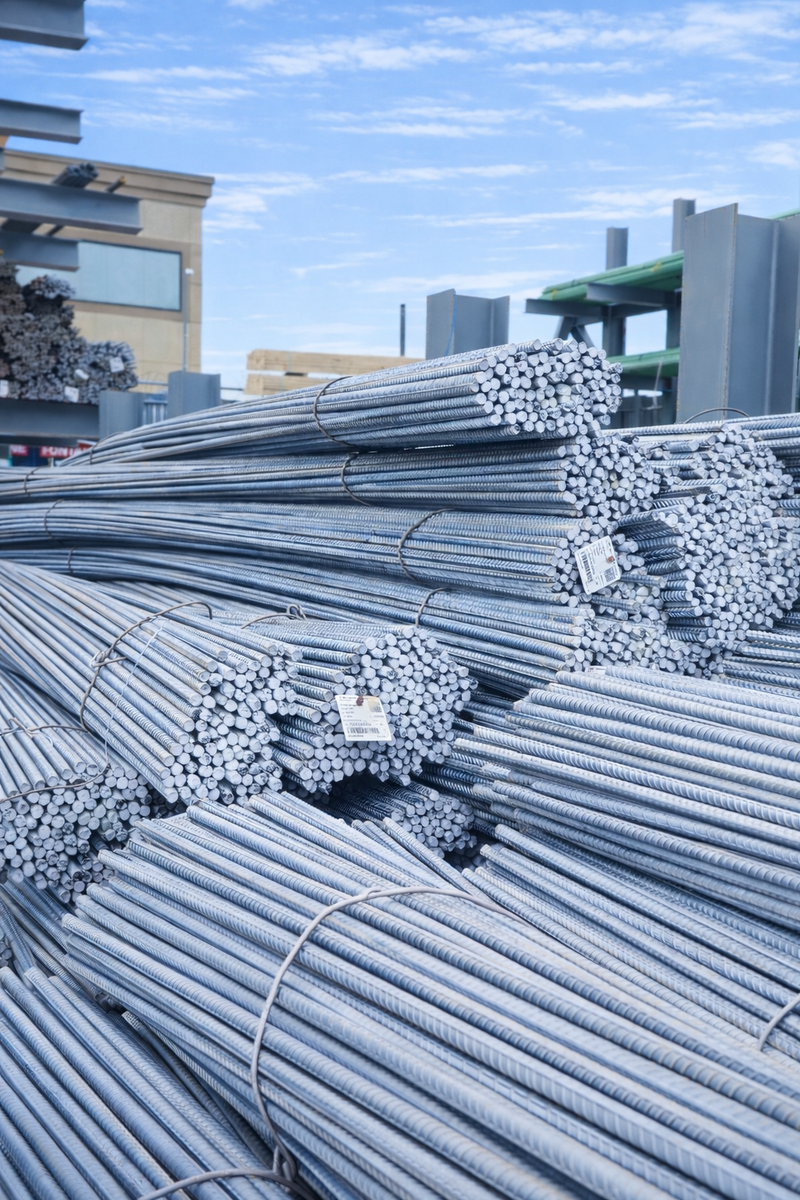 Steel Rebar 20ft and 30 ft (Multiple Sizes Available)