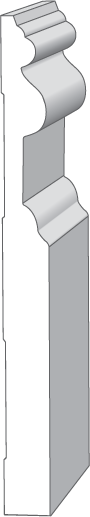 BB7 Base Moulding – 11/16″ x 7″ | Prestige Line / Estate Series