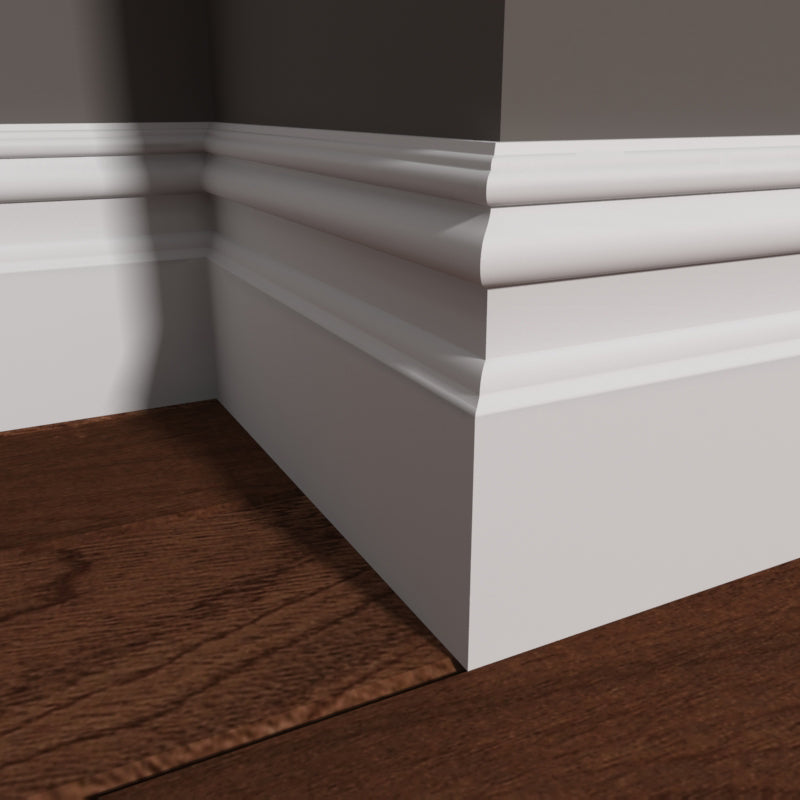 BB7 Base Moulding – 11/16″ x 7″ | Prestige Line / Estate Series
