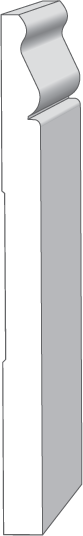 BB714 Base Moulding – 9/16″ x 7 1/4″ | Prestige Line / Estate Series