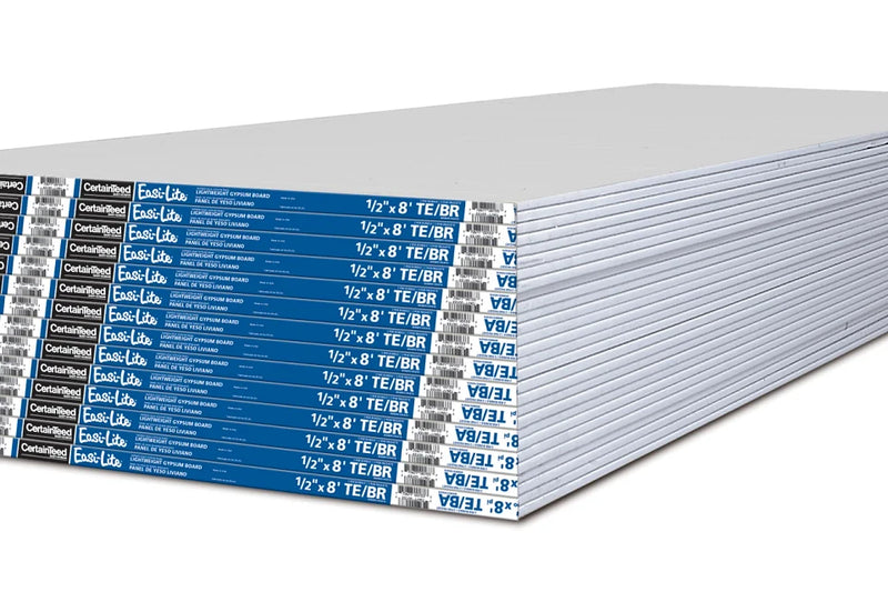 CertainTeed Easi-Lite® Lightweight Drywall – 1/2″