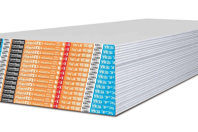 CertainTeed SilentFX® QuickCut™ Soundproof Drywall – 5/8″