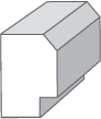 MCAP1 装饰线条 – 3/4″ x 1 1/16″ | 都市系列