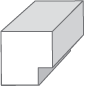 MCAP3 Base Cap – 23/32″ x 3/4″ | Metro Collection