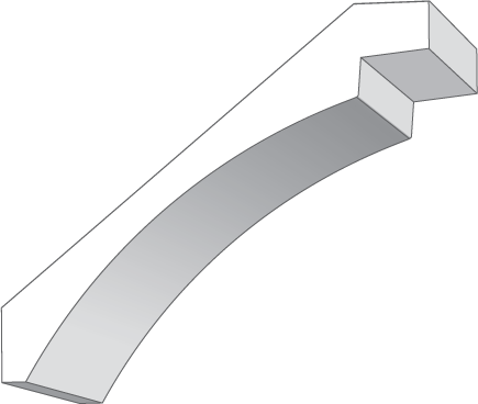 MCR714 Crown / Cove – 1 1/16″ x 7 1/4″ | Metro Collection