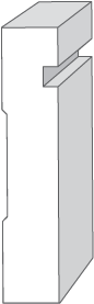 MGC35 Groove Casing – 23/32″ x 3 1/2″ | Metro Collection