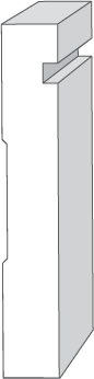 MGC45 Groove Casing – 23/32″ x 4 1/2″ | Metro Collection