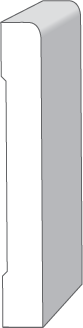 SAN414 Sanitary Base – 9/16″ x 4 1/4″ | Metro Collection