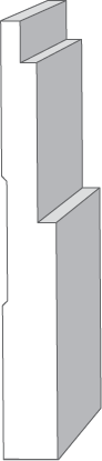 STEP55 Base – 11/16″ x 5 1/2″ | Metro Collection