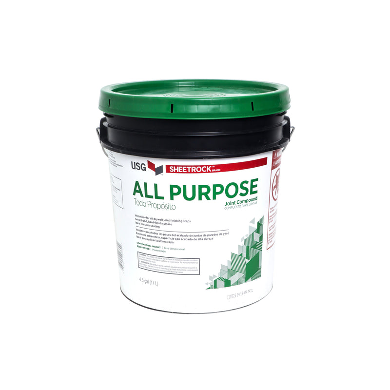 USG Sheetrock® 牌通用预拌接缝剂 – 4.5 加仑桶