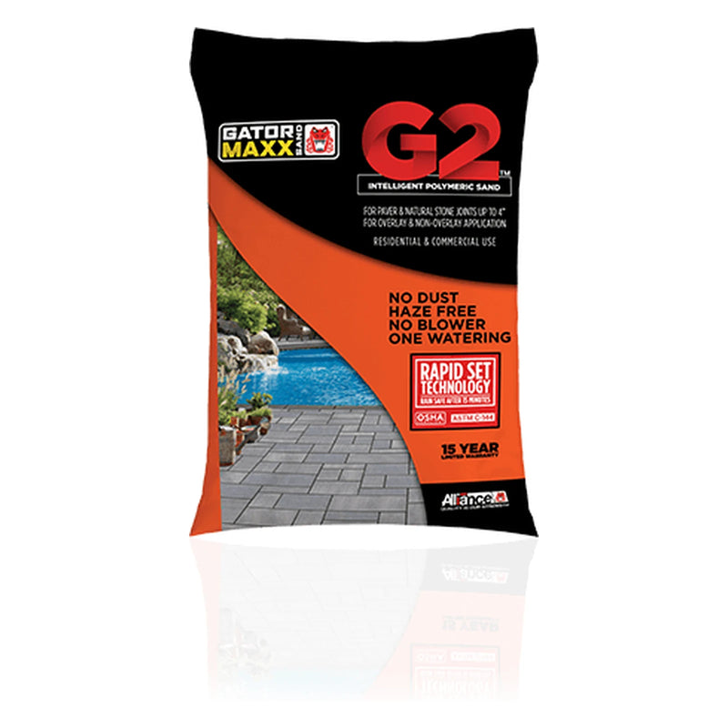 Alliance Gator 50 lb. Maxx G2 Polymeric Sand, Slate Grey