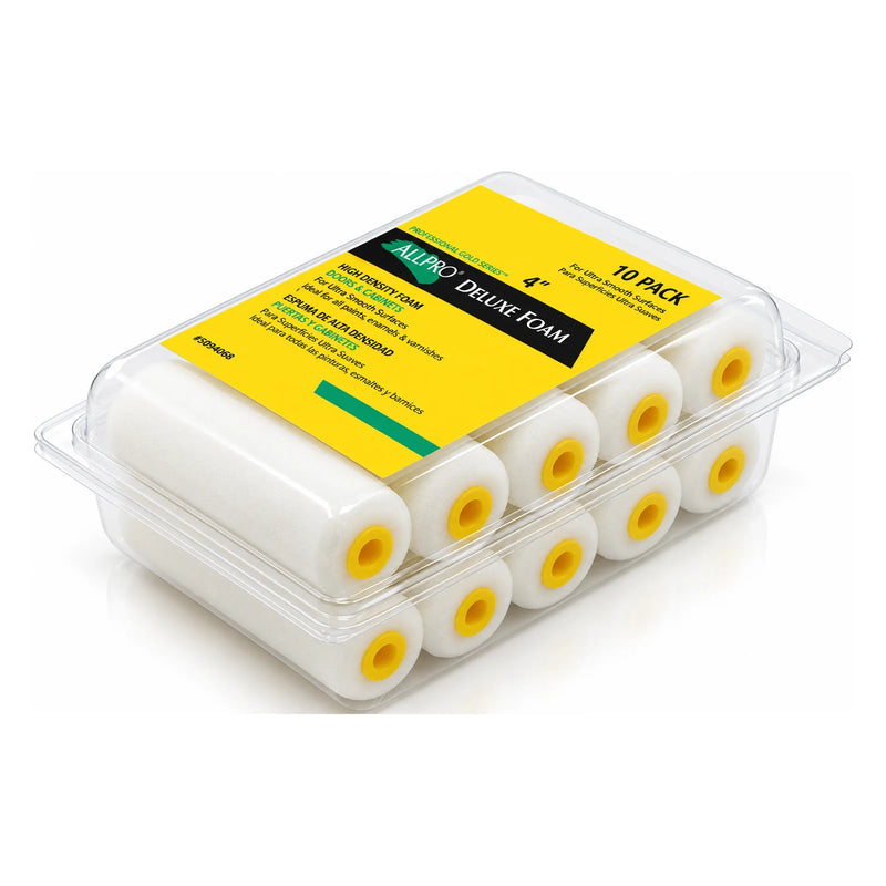 Allpro 4 in. Deluxe Foam Roller Covers, 10-Pack - view 2