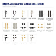 Pella 3/4 Oval Light Fiberglass Front Door hardware, Baldwin Classic Collection: Del Mar - Matte Black, Del Mar - Oil-Rubbed Bronze, Del Mar - Bright Brass, Del Mar - Satin Nickel, Del Mar Multipoint Lock - Matte Black, Del Mar Multipoint Lock - Oil-Rubbed Bronze, Del Mar Multipoint Lock - Satin Brass, Del Mar Multipoint Lock - Satin Nickel, Del Mar Lever - Matte Black, Del Mar Lever - Oil-Rubbed Bronze, Del Mar Lever - Satin Brass, Del Mar Lever - Satin Nickel and 4 more