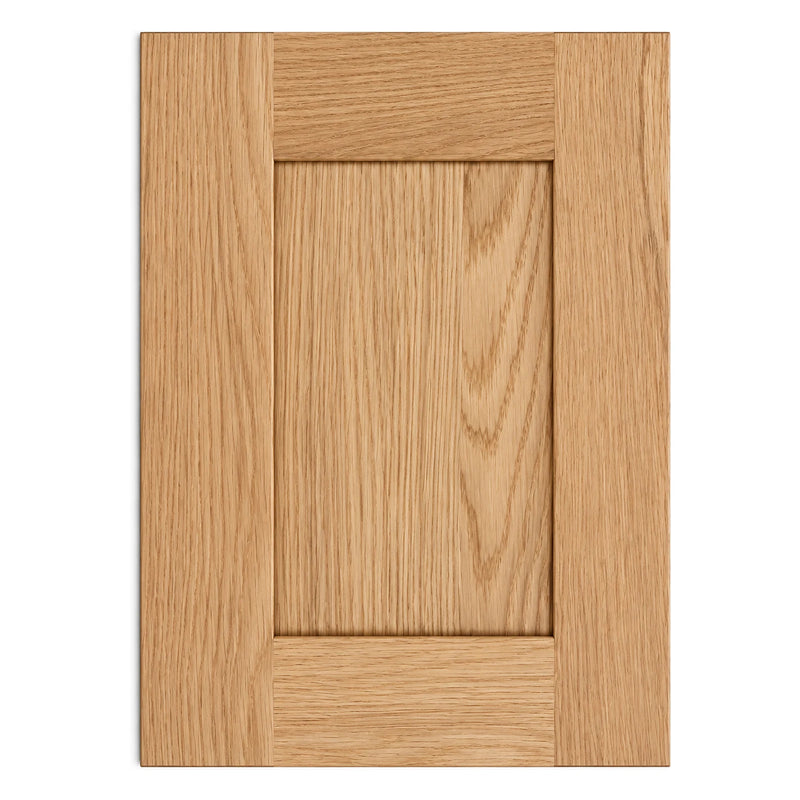 Cabinet Door, Natural Oak Shaker