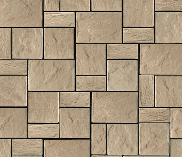 Ledgestone XL 3-Pc. Design Kit – Sherwood Collection | Cambridge Pavers