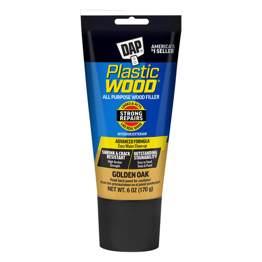 DAP Plastic Wood 6 oz. Latex Wood Filler, Golden Oak