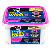 DAP Plastic Wood-X All Purpose Wood Filler, Natural, 16 oz.