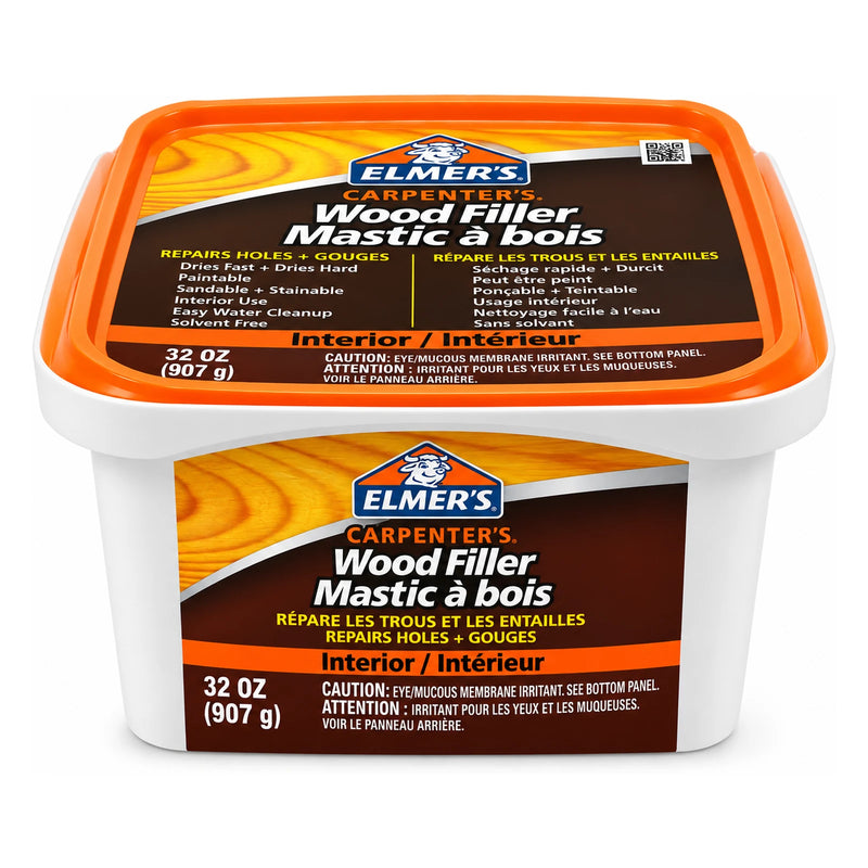 Elmer's Carpenter's Wood Filler, 32 oz.