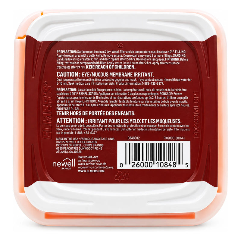 Elmer's Carpenter's Wood Filler, 8 oz. - view 2