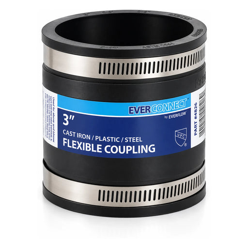 Everflow Everconnect 3 in. Flexible Coupling, #4826