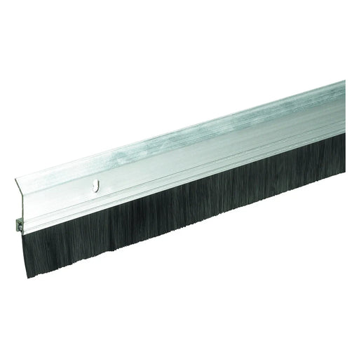 Frost King 36 in. Aluminum Brush Door Sweep, Silver