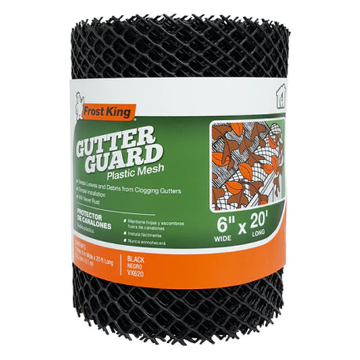 Frost King 6 in. x 20 ft. Plastic Mesh Gutter Guard