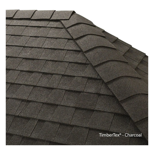 GAF 20 ft. Hip and Ridge Cap Shingles, Charcoal