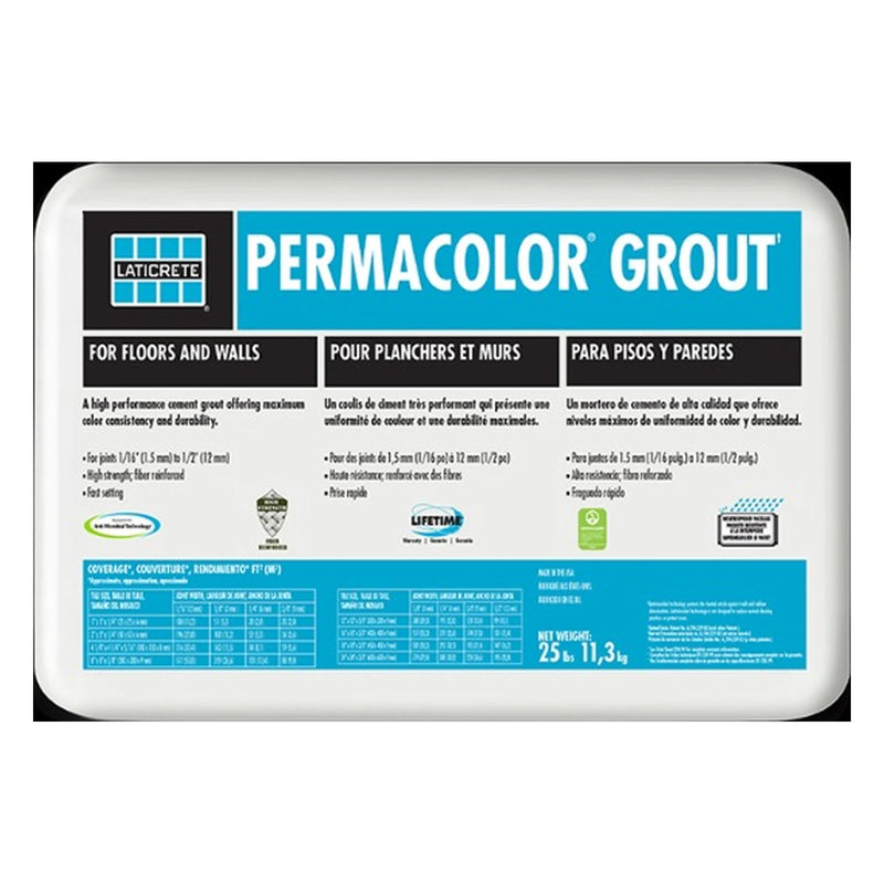 Laticrete 25 lb. PERMACOLOR Grout, Midnight Black
