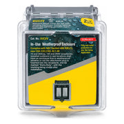 NAI In-Use Weatherproof Enclosure, 2-Gang, 2-1/4 in. Depth