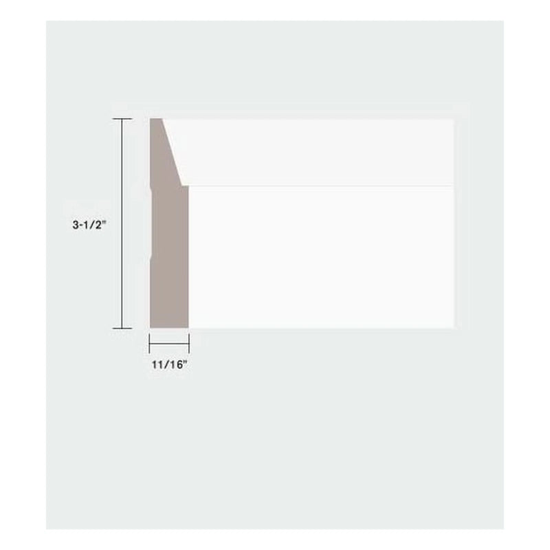 No. 47 3/8 in. x 1-3/8 in. x 84 in. Primed Door Stop