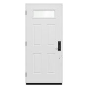Pella Fan Light Rectangle Fiberglass Front Door