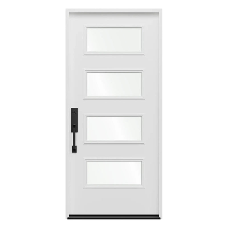 Pella 4 Light Equal Fiberglass Front Door