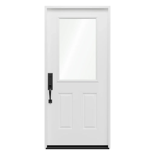 Pella 1/2 Light 2 Panel Fiberglass Front Door